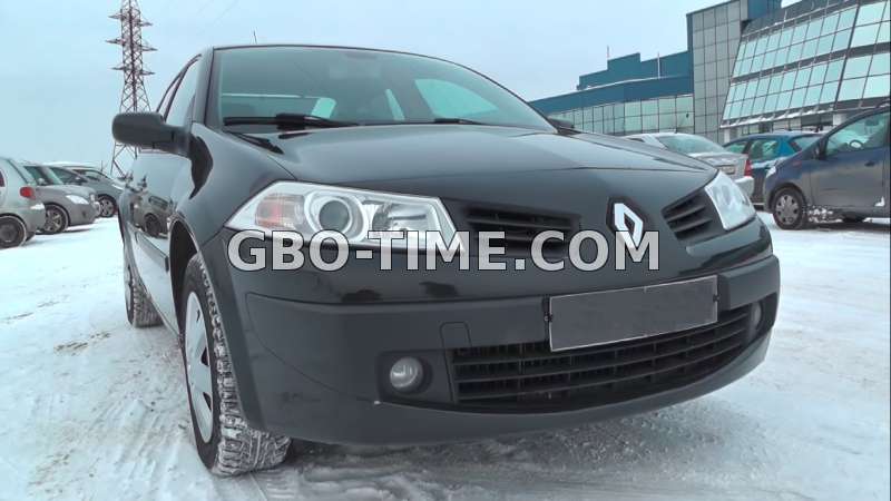 Пример установки гбо 4 поколения на Renault Megane 1.6