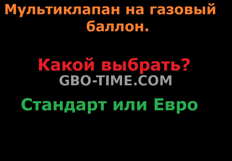 Что установить, обычный мультиклапан или евромультиклапан